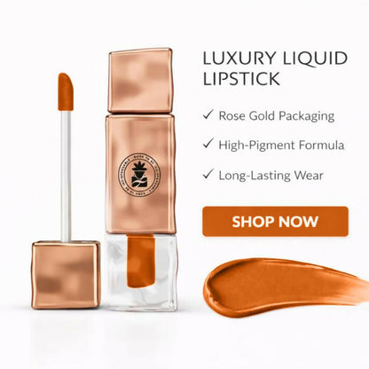 BOBI Velvet Matte Liquid Lipstick, Shade_10 POUT - Dista