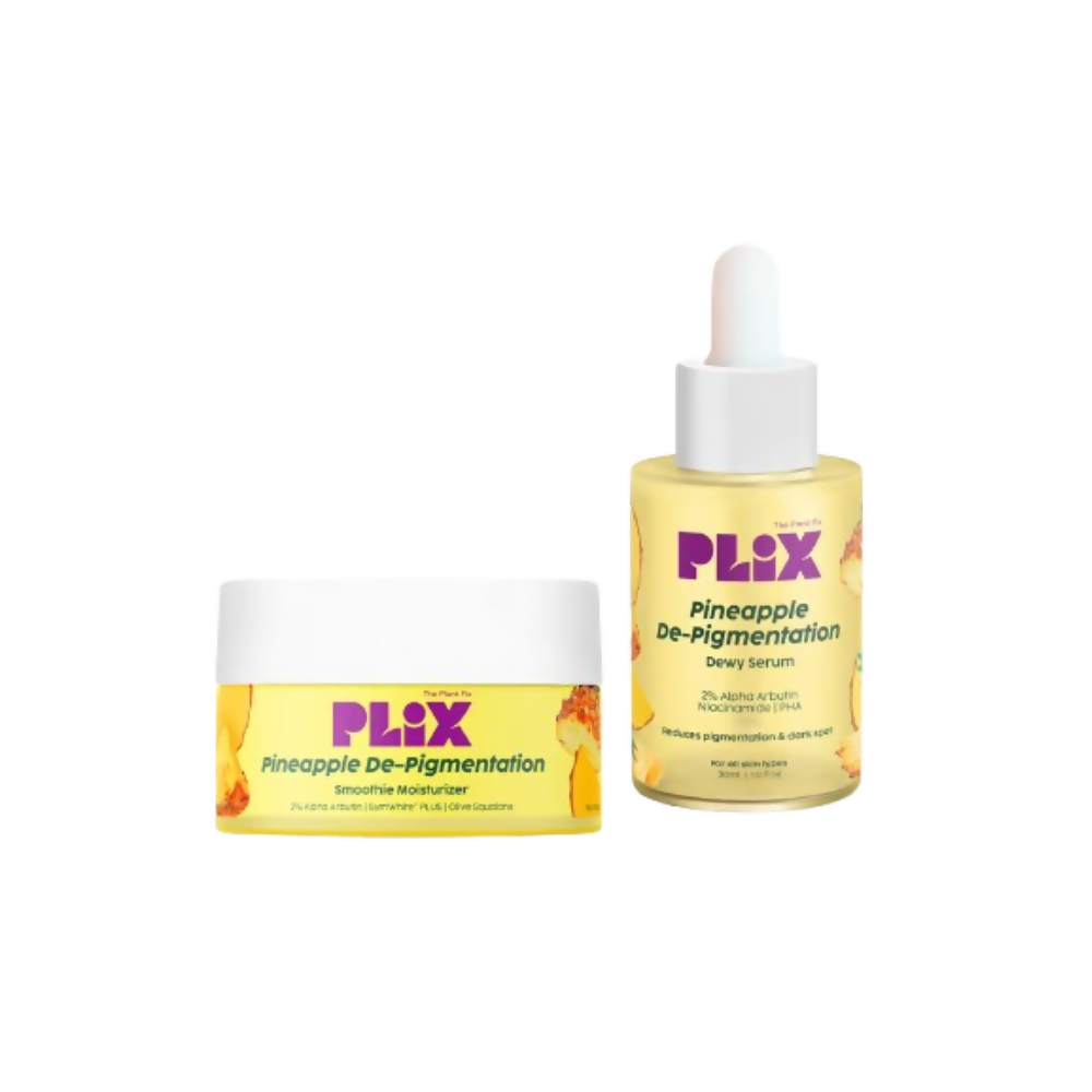 PLIX The Plant Fix 2% Alpha Arbutin Depigmentation Combo - Distacart