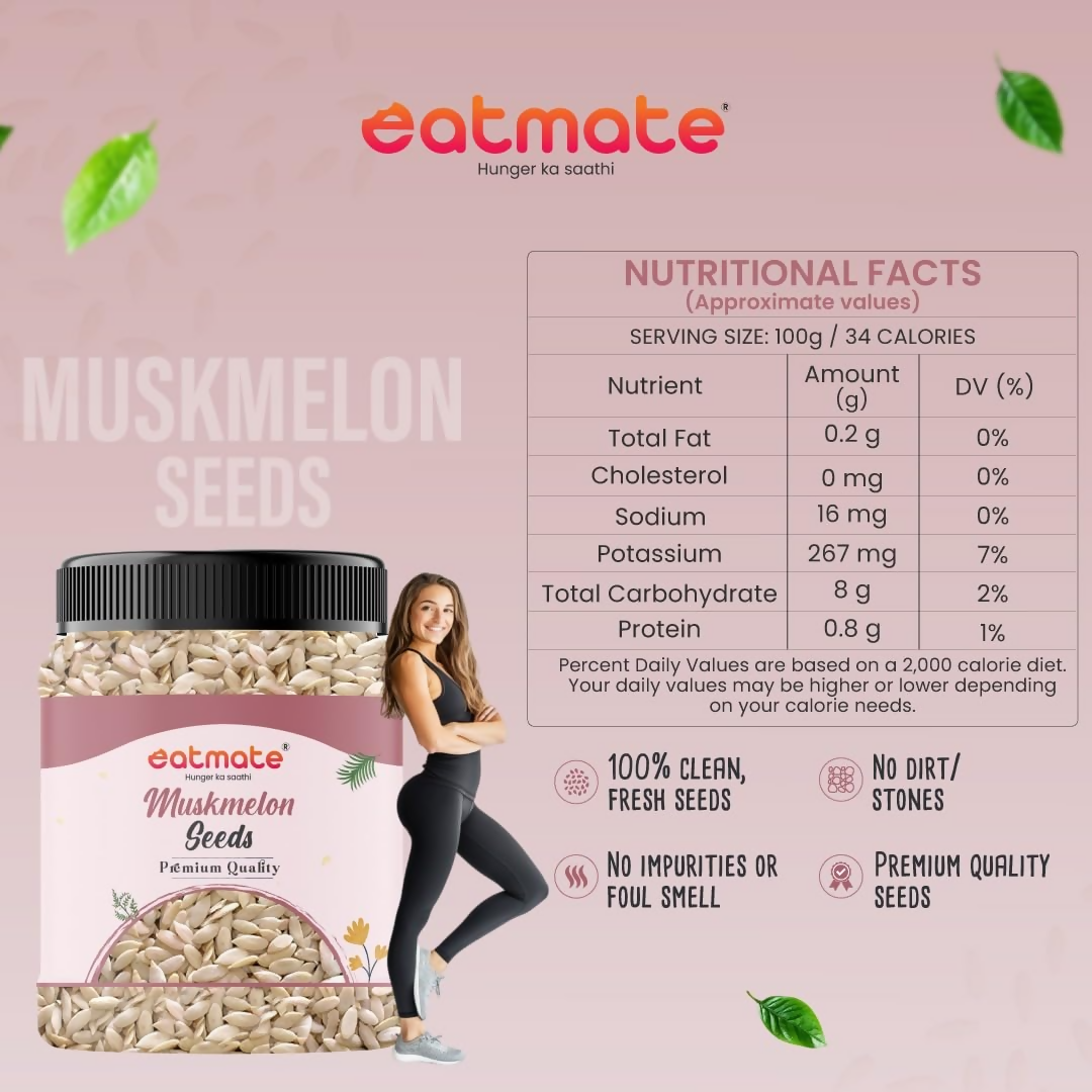 Eatmate Natural Muskmelon Seeds - Distacart