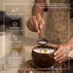 Thumbnail for Thenga Coconut Shell Artisan Soup Bowl & Soup Spoon - Dista