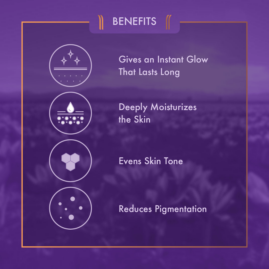 Ayuga Kashmiri Saffron Face Oil - Distacart