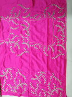 Thumbnail for Jyoti Fashion Glamorous Rani Pink Chapat Zari and Dori Embroidered Malai Satin Silk Lehenga Choli with Dupatta - Distacart
