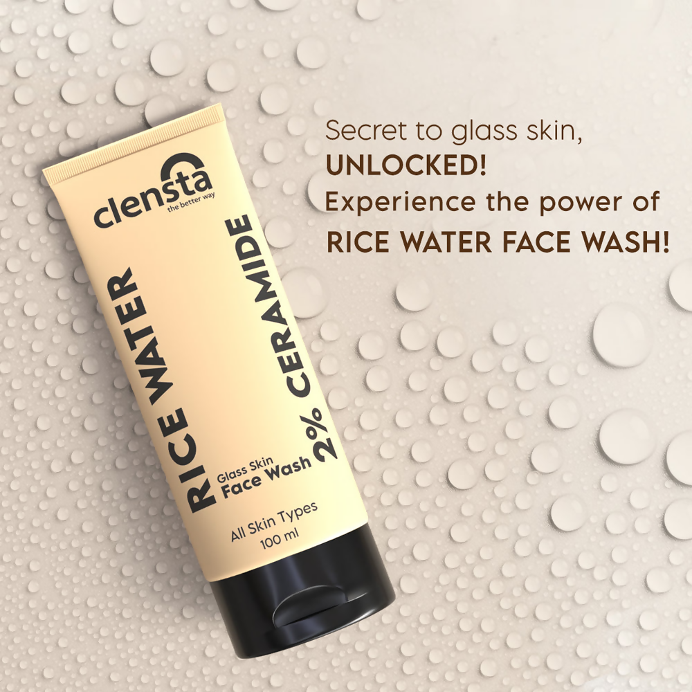Clensta Rice Water Face Wash - Distacart
