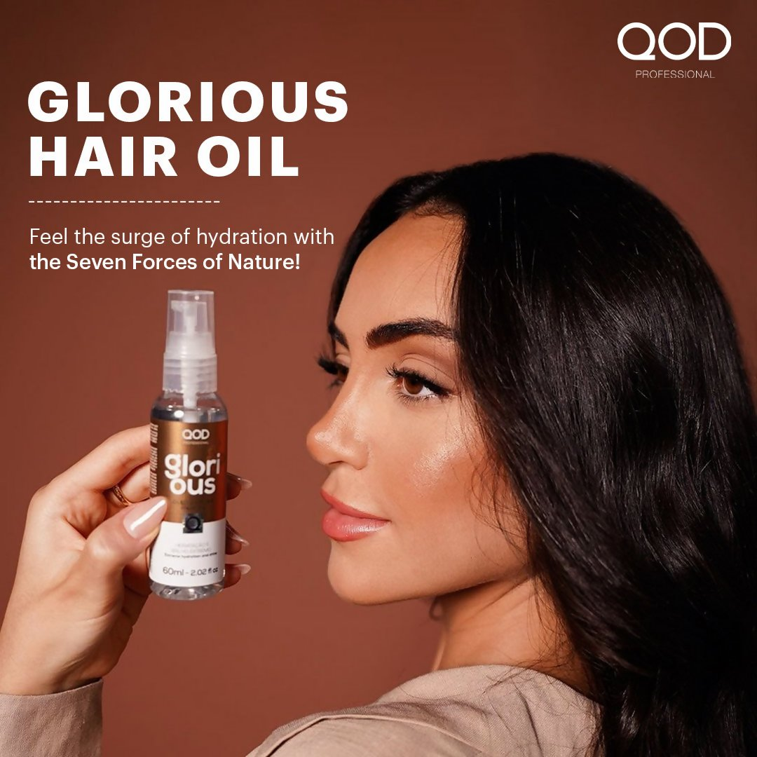 QOD Professional Glorious Hair Oil - Distacart