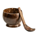 Thumbnail for Thenga Coconut Shell Artisan Soup Bowl & Soup Spoon - Dista