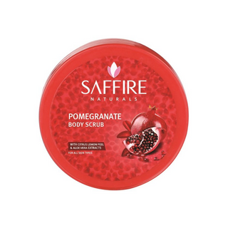 Saffire Naturals Pomegranate Body Scrub - Distacart