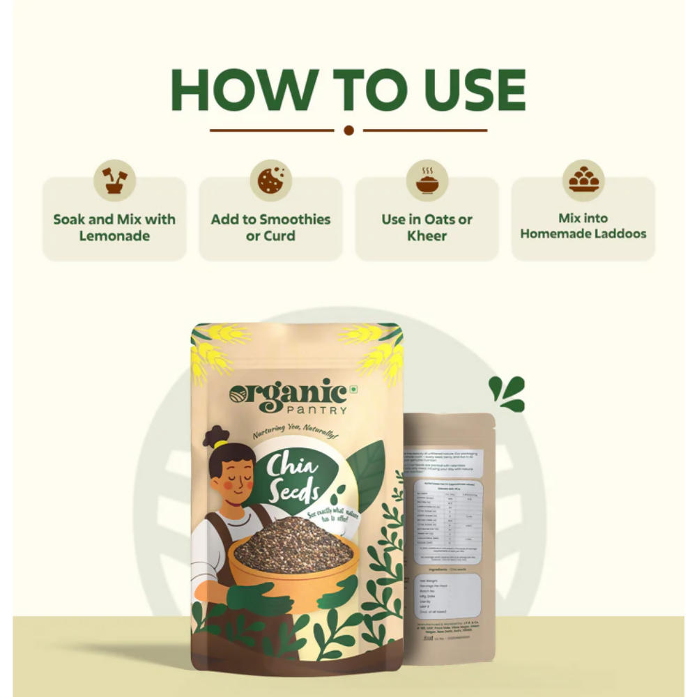 Organic Pantry Chia Seeds - Distacart