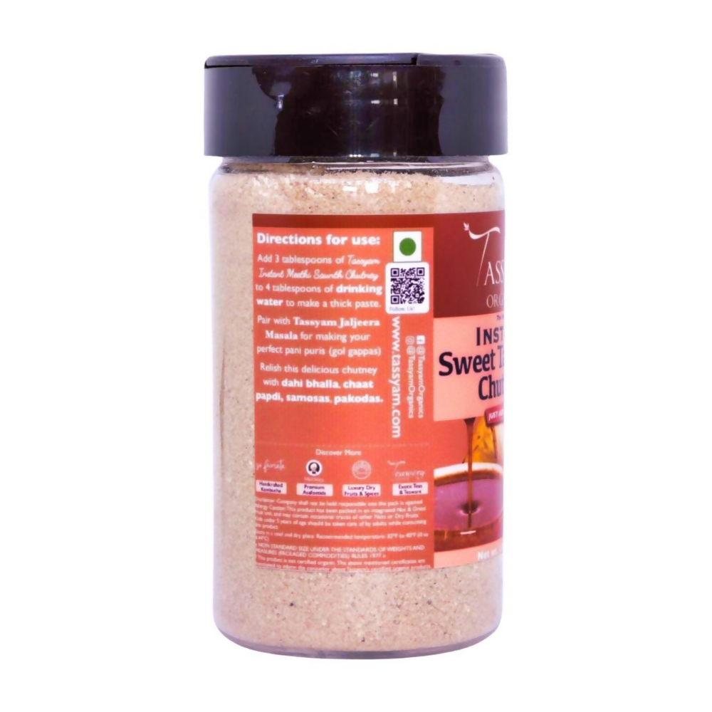 Tassyam Organics Instant Saunth Chutney - Distacart