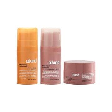 Akind Bright Serum & Night Serum & Cloud Nine Moisturizer Combo - Distacart