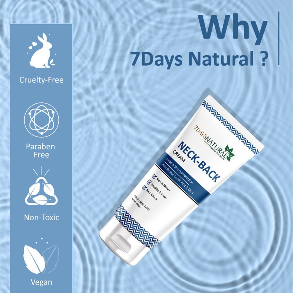 7 Days Neck Back Cream - Distacart