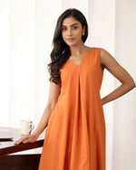 Thumbnail for Aayaa Designer Pure Cotton 2 Piece Set Kurti & Set - Distacart