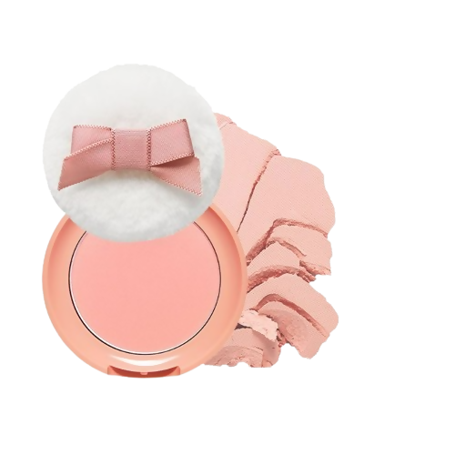 Etude House Lovely Cookie Pressed Powder Blush - Apricot Pea - Distacart