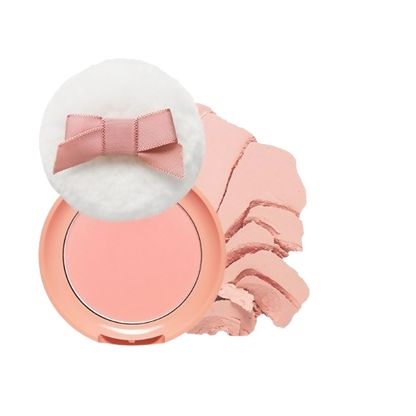 Etude House Lovely Cookie Pressed Powder Blush - Apricot Pea - Distacart