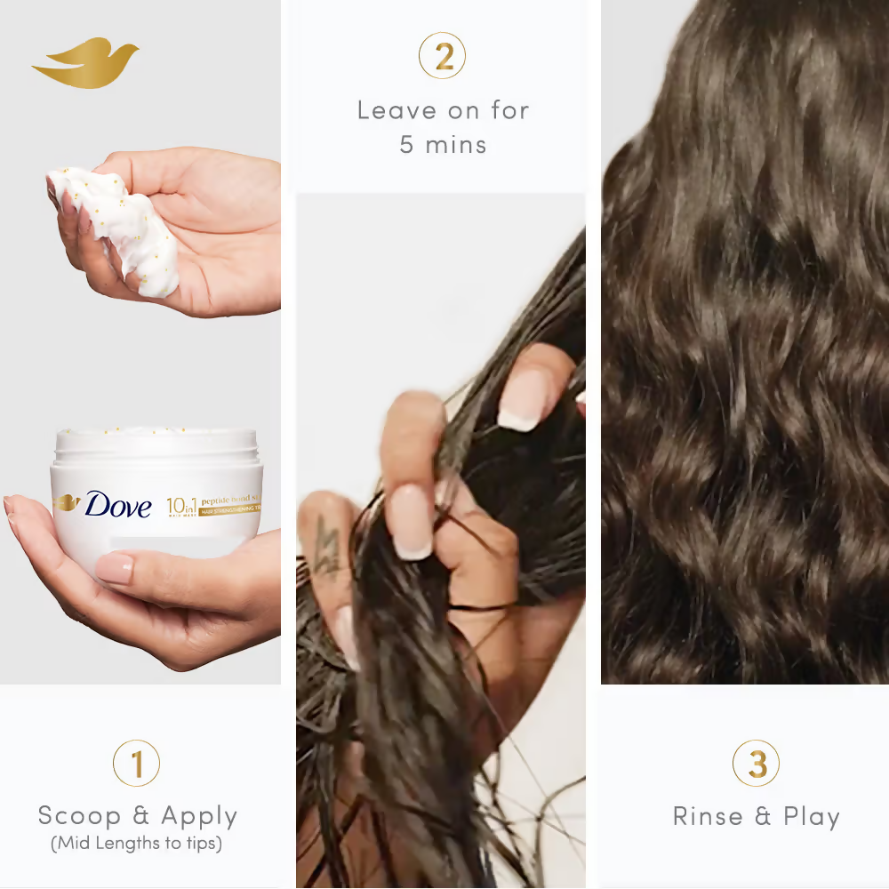 Dove Peptide Bond Strength Hair Treatment Mask - Distacart