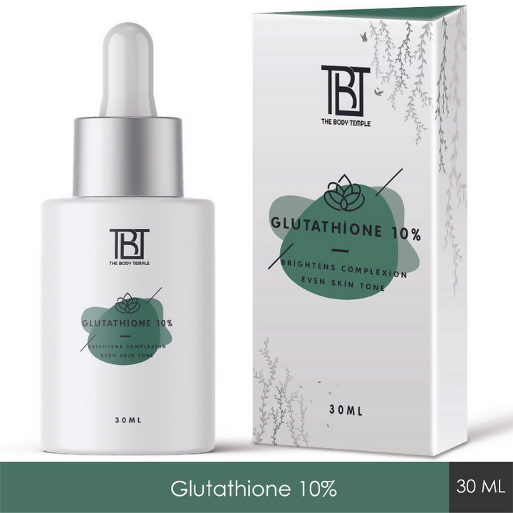10 glutathione serum The Body Temple Glutathione 10% Face Serum