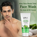 Thumbnail for Globus Naturals Aloe vera Neem Tulsi Enriched With Glycerin & Oil Control Formula