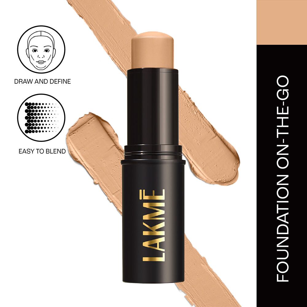 Lakme Facelift Foundation Stick - Neutral Almond - Distacart