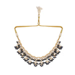 Thumbnail for Nuyug 22K Gold Plated Azure Dusk Kundan Necklace