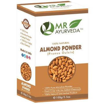 MR Ayurveda Almond Powder - Distacart