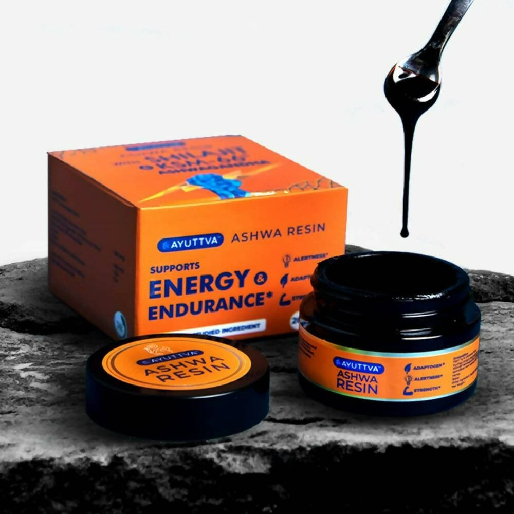 Ayuttva Ashwa Resin With Sj & KSM-66 Ashwagandha - Distacart