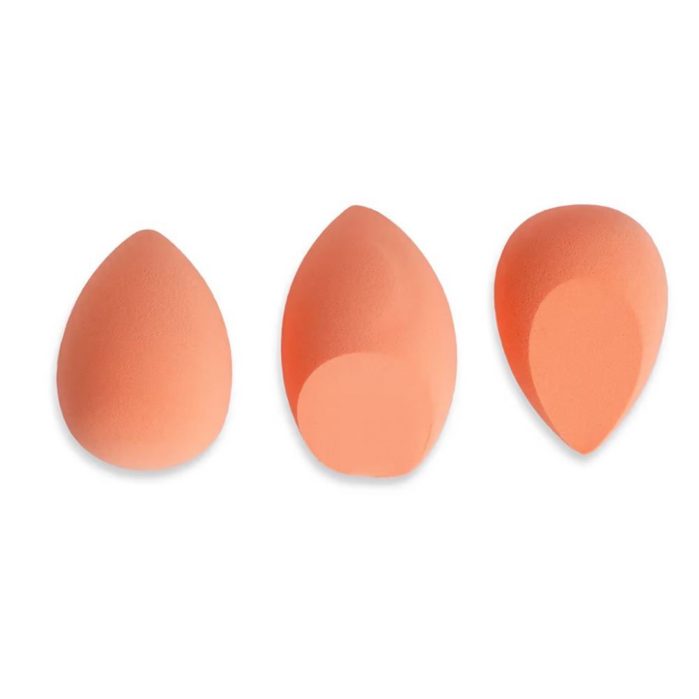 BUNGALOW BEAUTY Makeup Blending Sponges - Coral Orange - Dista