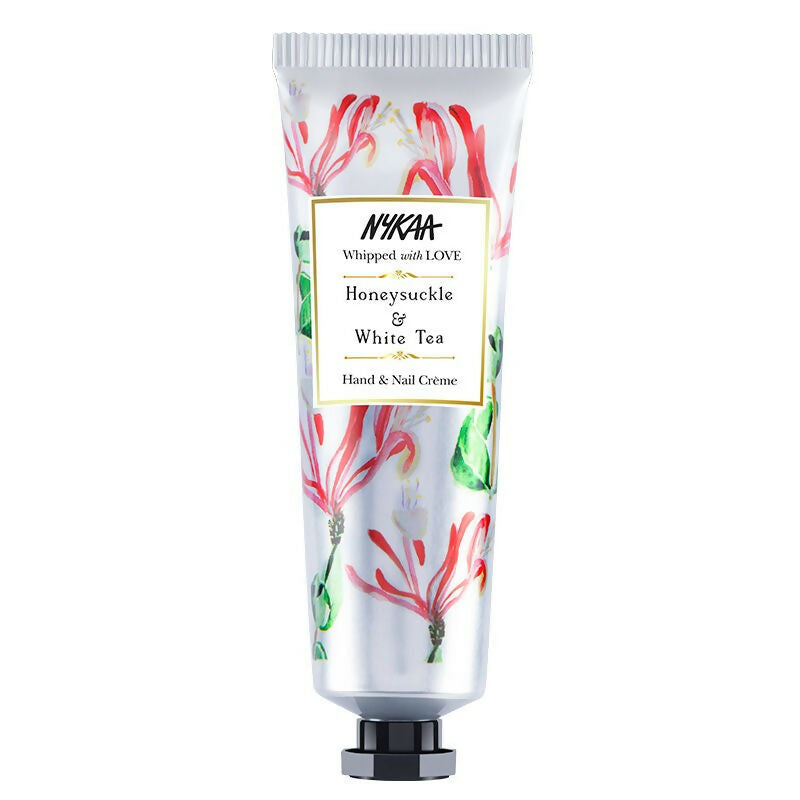 Nykaa Honey Suckle & White Tea Hand & Nail Creme - Distacart