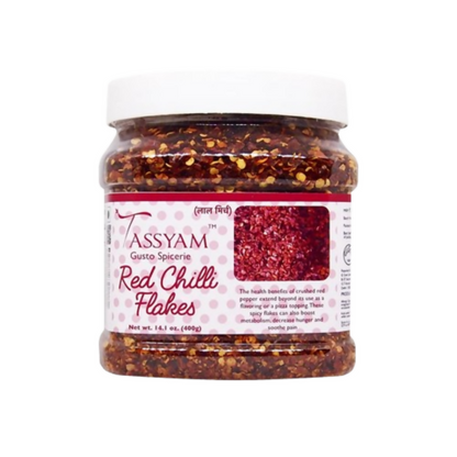 Tassyam Organics Red Chili Flakes - Distacart