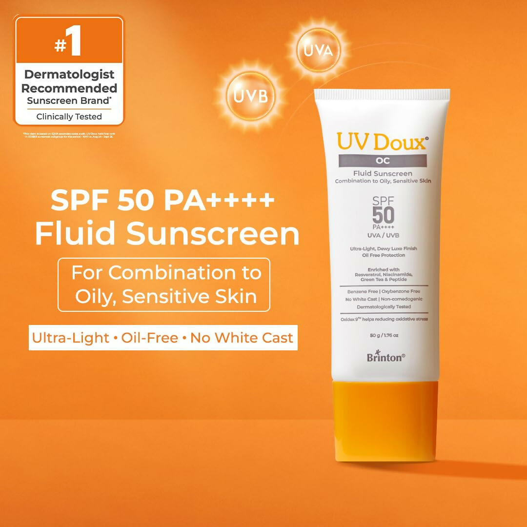 Brinton Uv Doux Oc Fluid Sunscreen - Dista