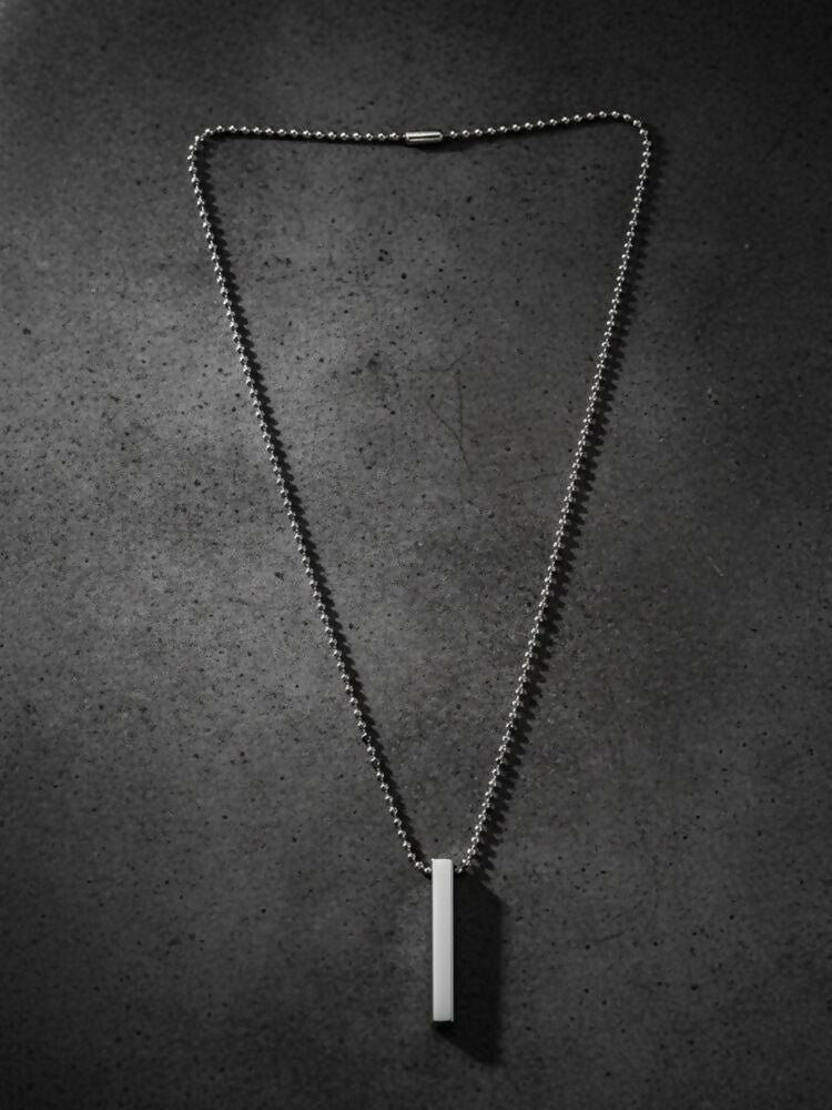 NVR Men's Silver Plated Chain With Pendant - Distacart