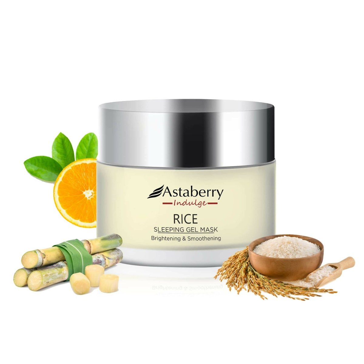 Astaberry Indulge Rice Sleeping Gel Mask - Distacart