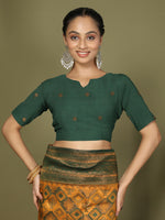 Thumbnail for Astita Lichi Silk Yellow Saree