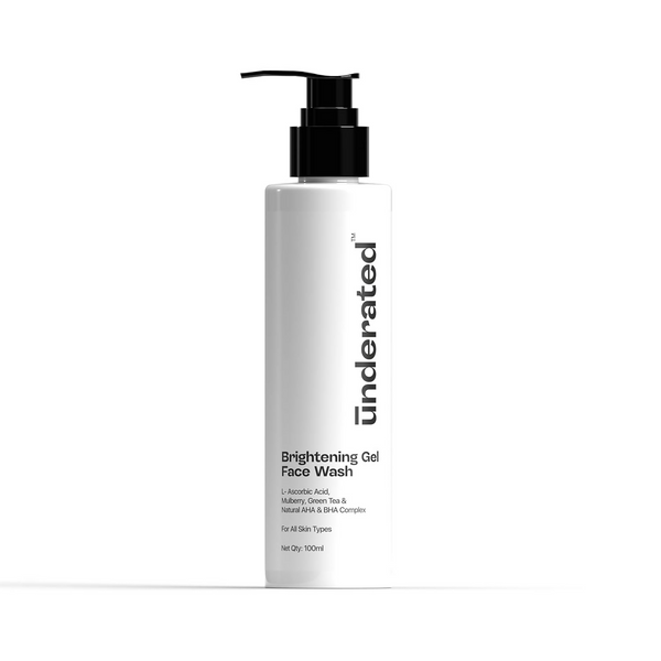 Underated Brightening Gel Face Wash - Distacart