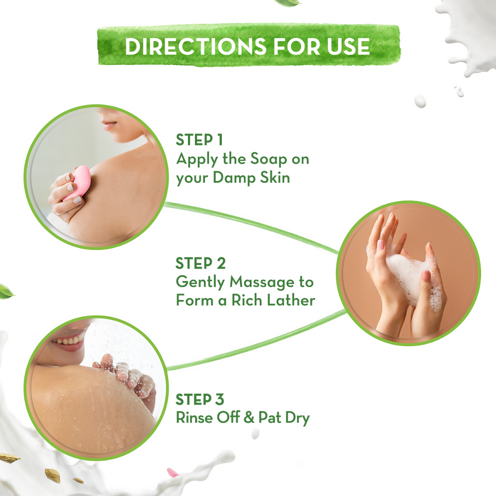 Mamaearth Multani Mitti Moisturizing Lotion Soap (Buy 3 Get 1 Free) - Distacart
