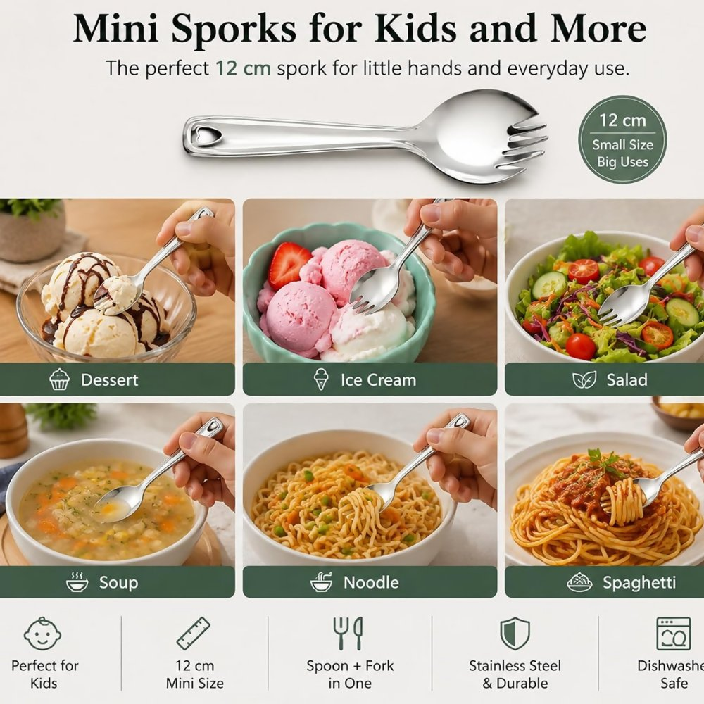 Not Available 2-in-1 Noodles Spoon Fork - Dista