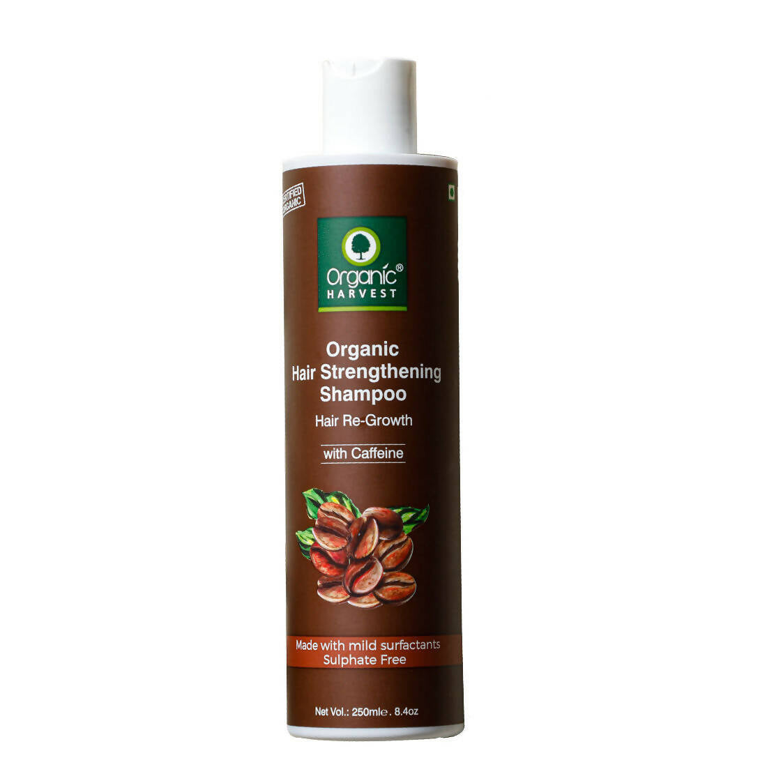 Organic Harvest Organic Hair Strengthening Shampoo Hair Re-Growth With Caffeine - Distacart