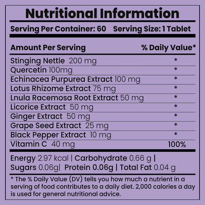 Meadbery Lung Detox Tablets - Distacart