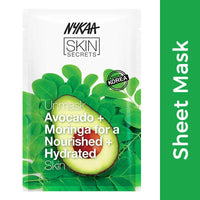 Thumbnail for Nykaa Skin Secrets Exotic Indulgence Avocado + Moringa Sheet Mask For Nourished & Hydrated Skin - Distacart