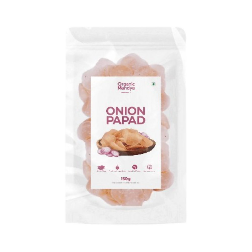 Organic Mandya Onion Papad - Distacart