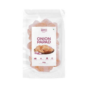 Organic Mandya Onion Papad - Distacart