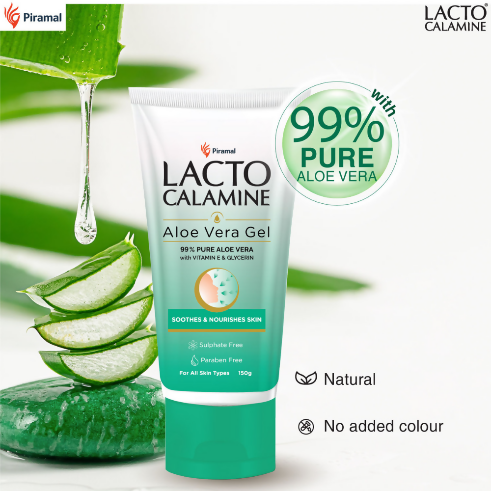 Lacto Calamine Aloe Vera Gel Face Moisturizer - Distacart