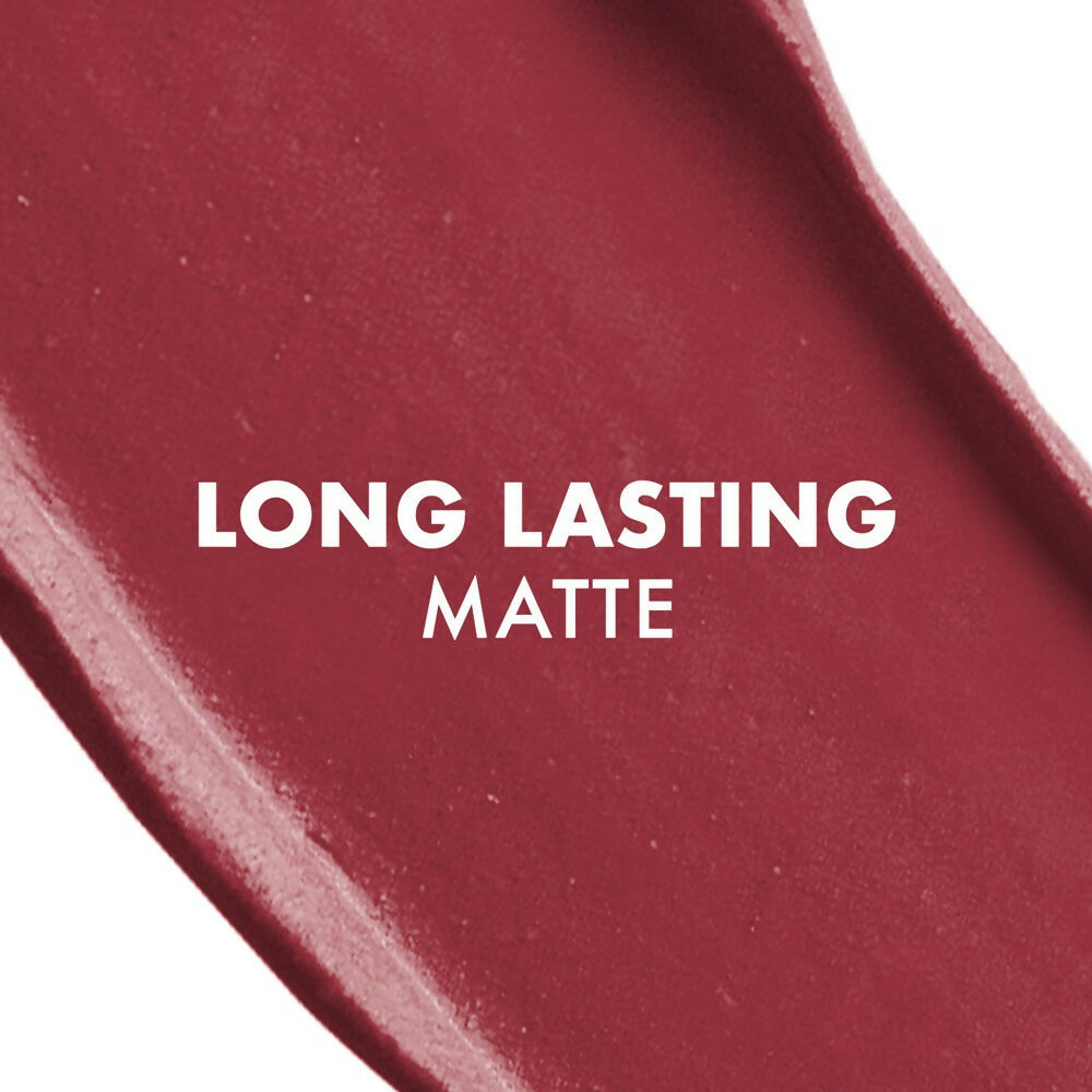 Lakme Cushion Matte Lipstick - Red Royale - Distacart