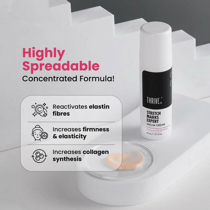 ThriveCo Stretch Marks Expert Serum Cream - Distacart