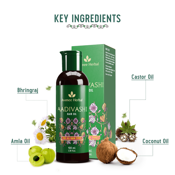 Avimee Herbal Adivasi Herbal Hair Oil - Distacart