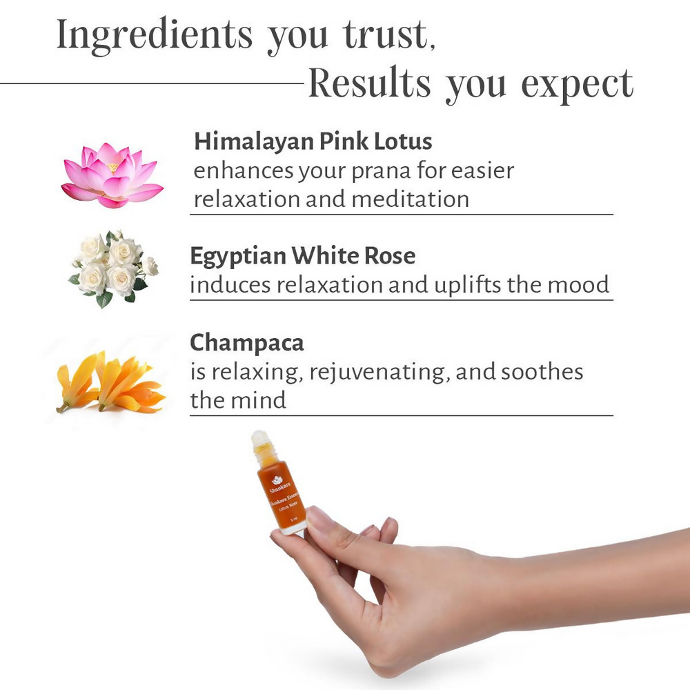 Shankara by Sri Sri Tattva Essence Lotus Rose - Distacart