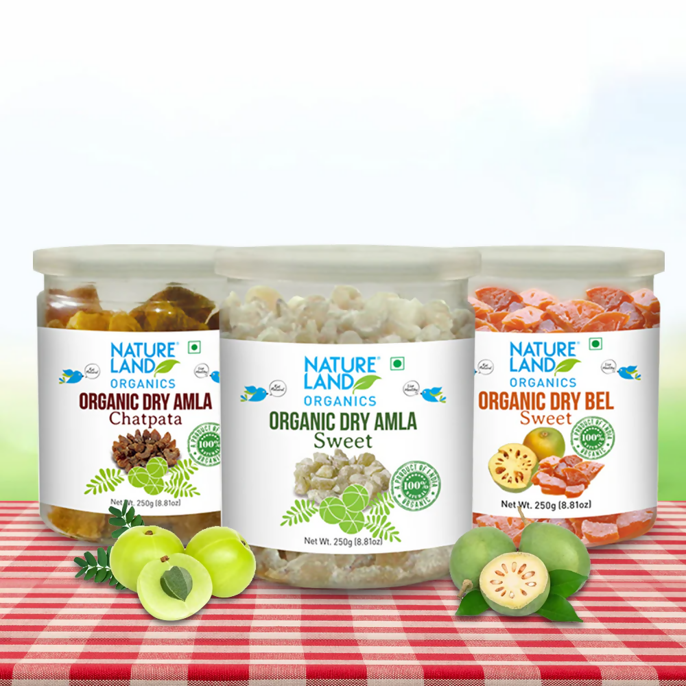 Nature Land Organics Candies Jars - Distacart