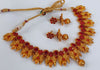 Kemp Peacock Pink Necklace Set - Distacart