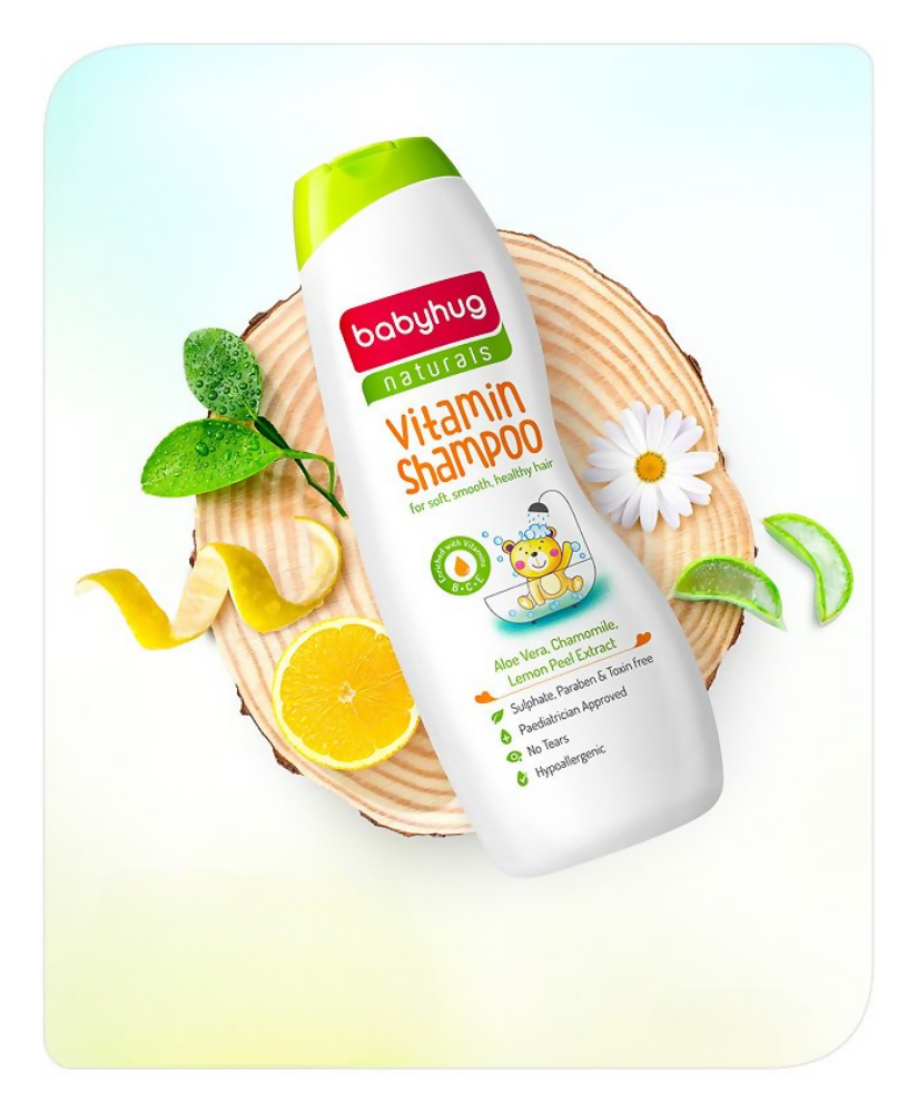 Babyhug Naturals Vitamin Shampoo - Distacart