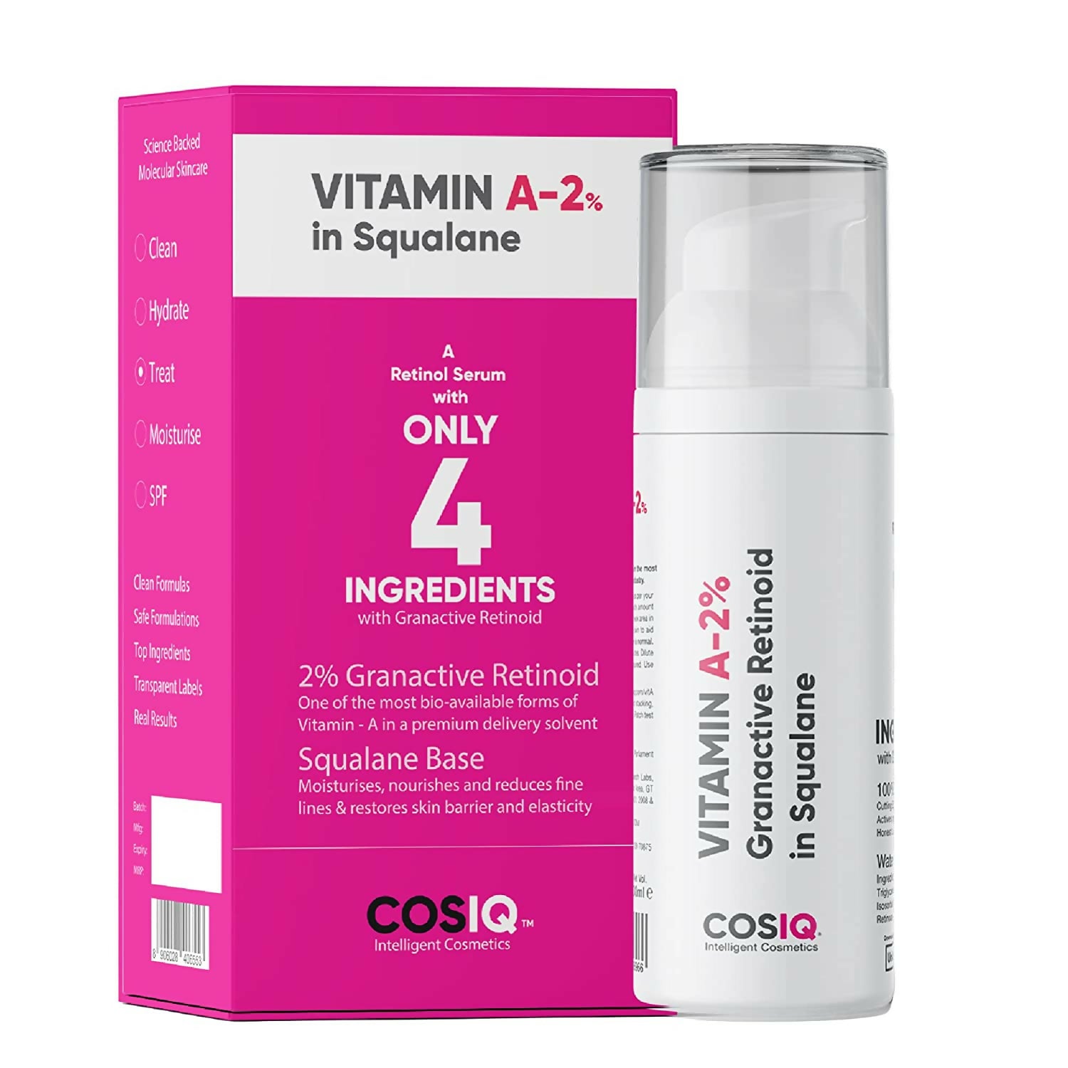 Cos-IQ Vitamin A-2% Granactive Retinoid in Squalane - Distacart