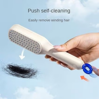 Bronson Professional Self Cleaning Hair Brush - Dista