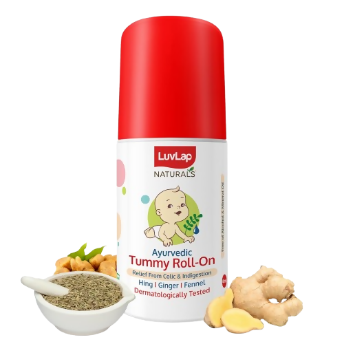 LuvLap Naturals Baby Tummy Roll On Oil - Distacart